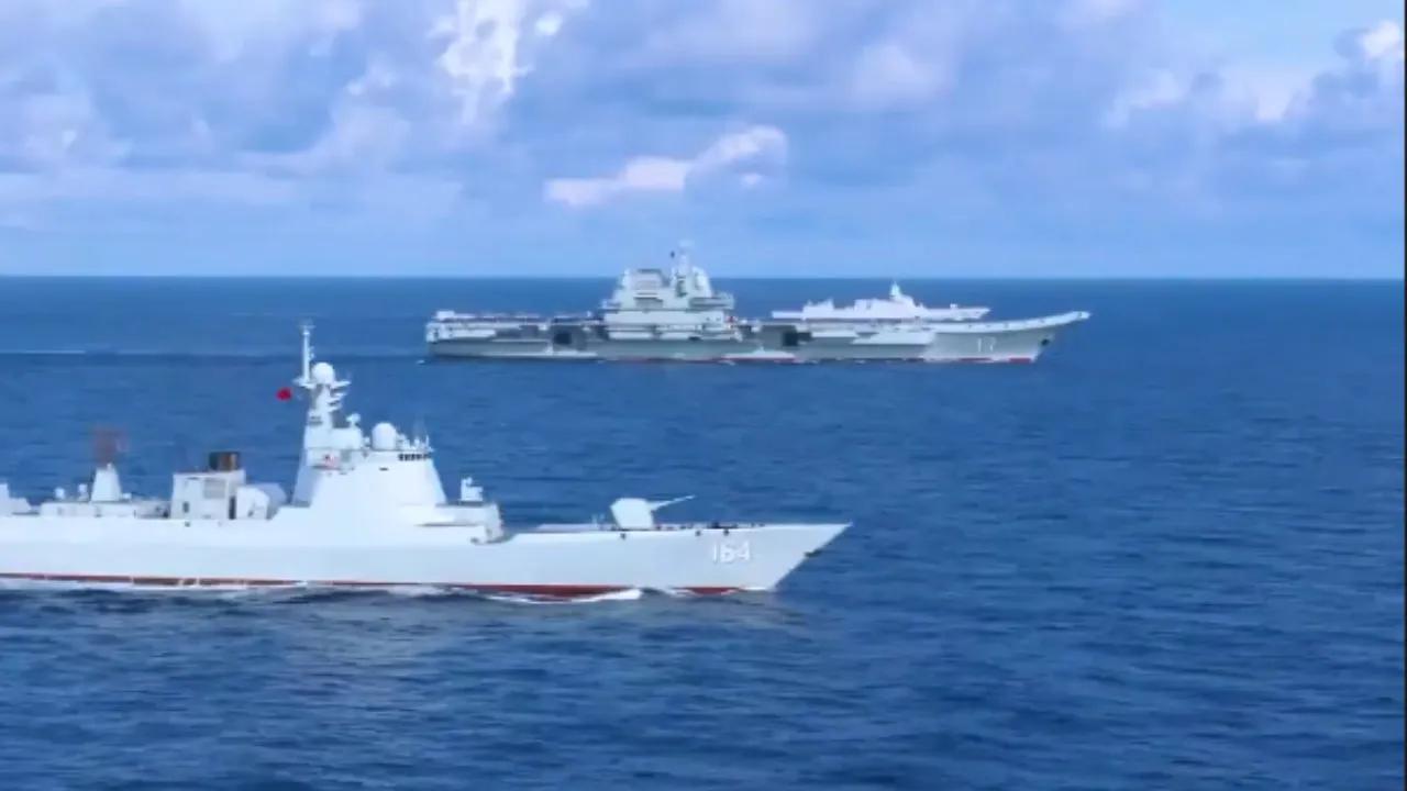山东舰航母编队完成训练,山东舰航母赴南海训练正常安排