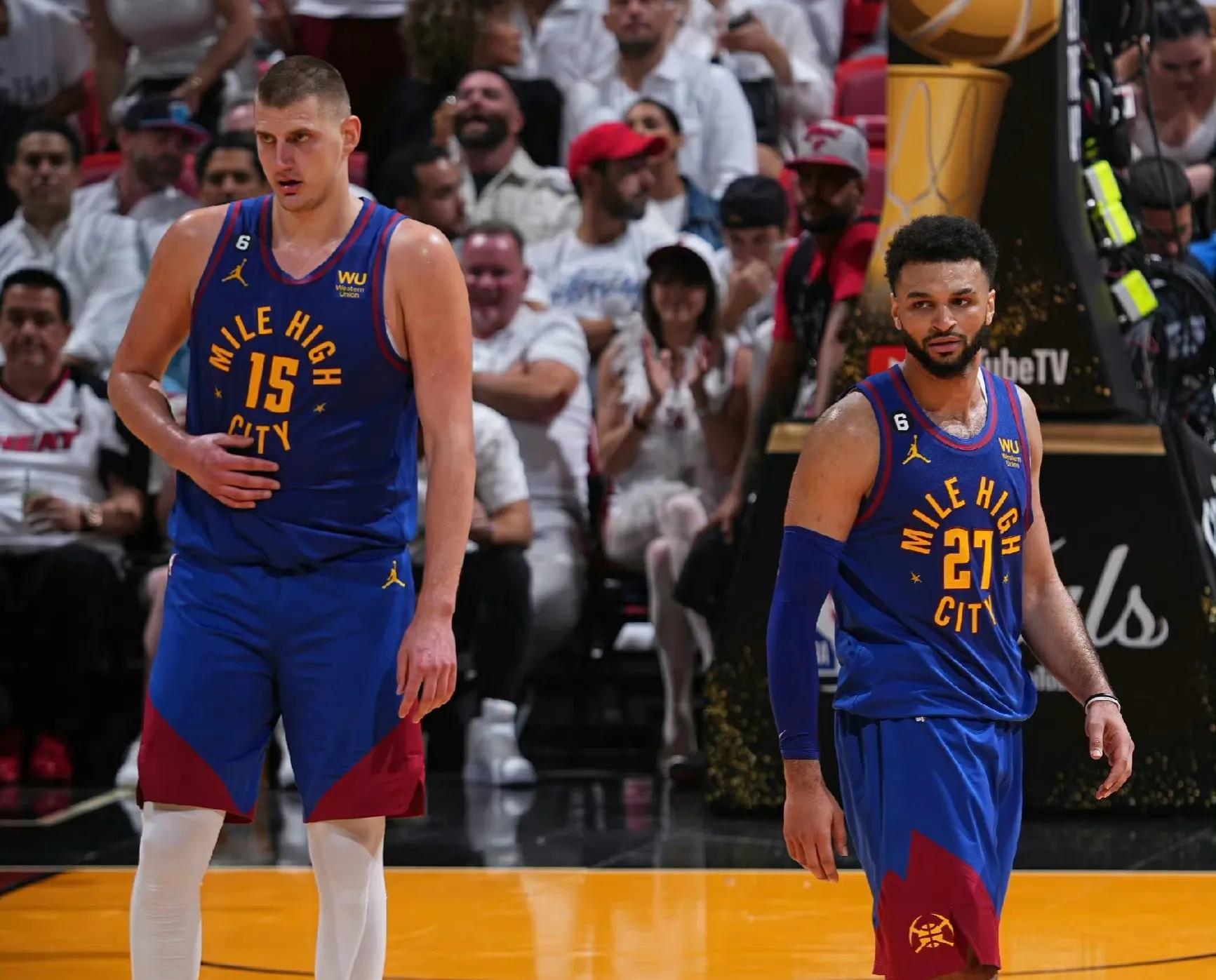 掘金108-95大胜热火，彻底展现出真实的恐怖实力！