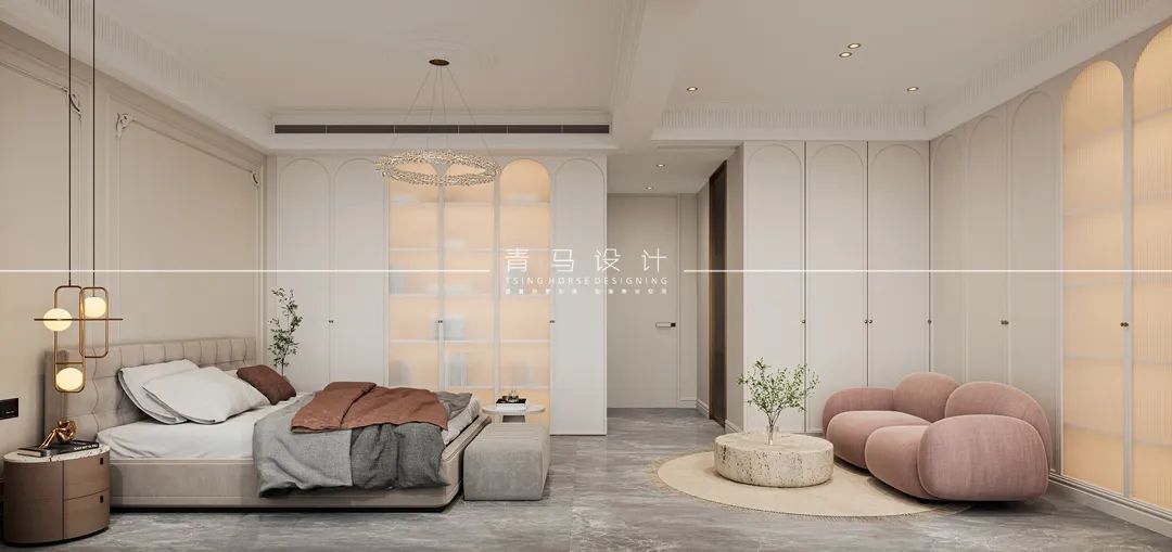 彭家坪龙湖景粼天著大平层样板间,龙湖景粼天序165大平层