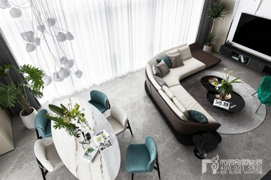 杭州地中海精装大平层设计,大平层杭州海威