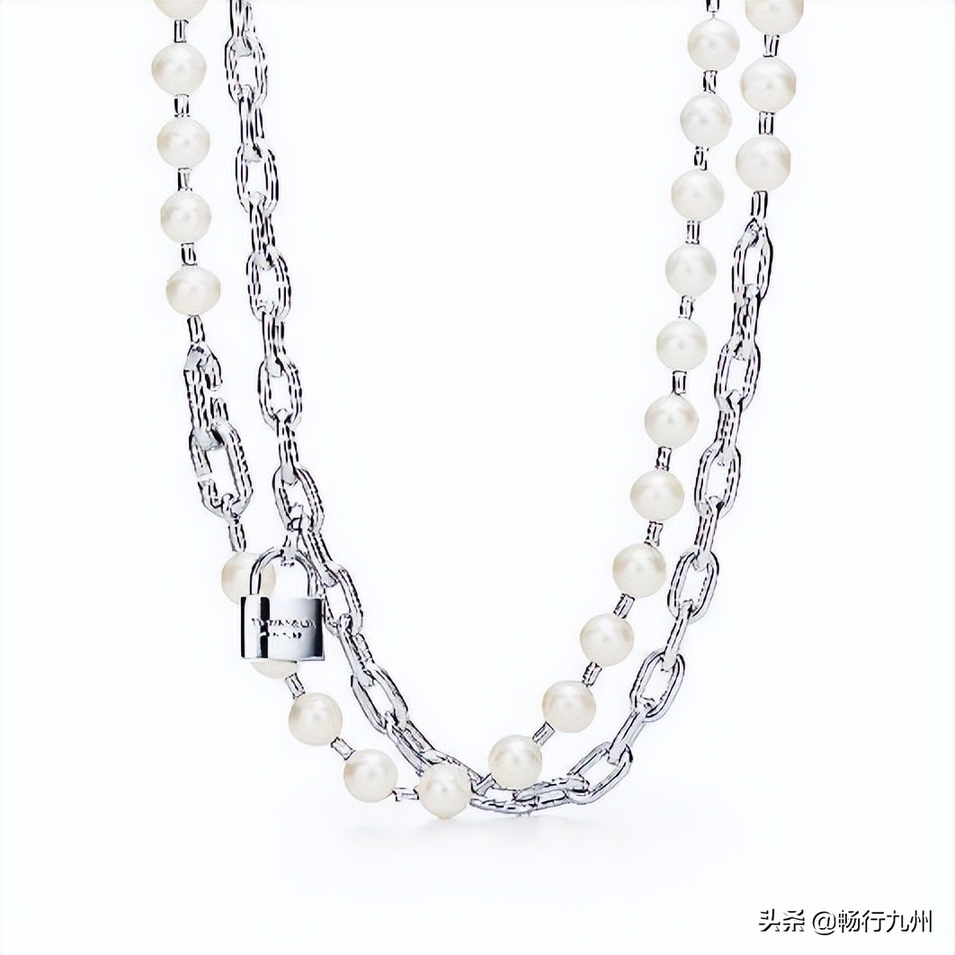 男士高档金属颈链,颈链男款高级感