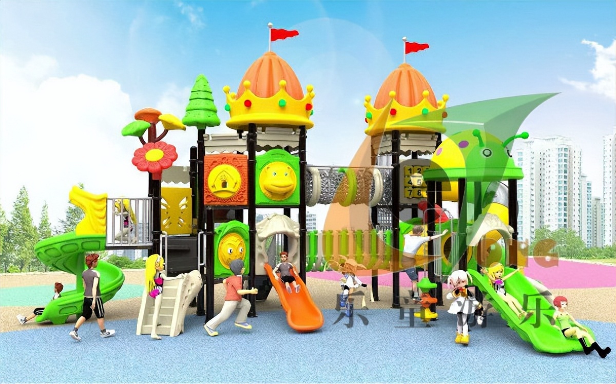 成都小区儿童滑梯厂家,成都小区滑梯游乐设备安装厂家