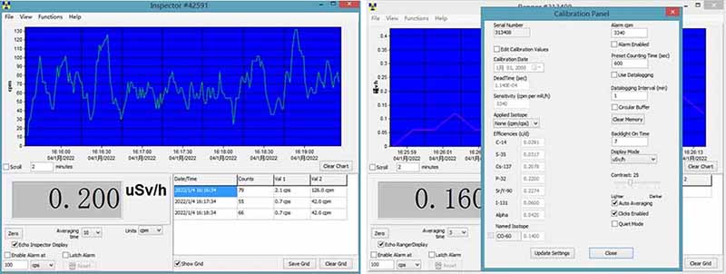 多功能辐射检测仪参数,辐射检测仪的指标