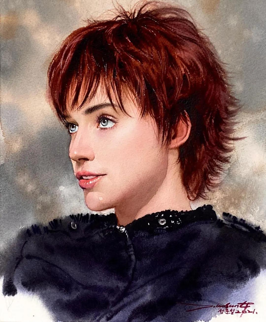 美得让人窒息的水彩,超级惊艳的水彩