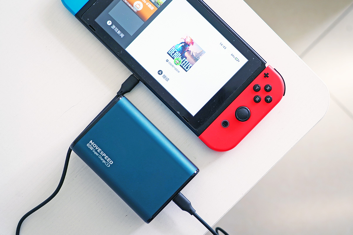 能上飞机的2W+大功率高速充电宝,移速MOVESPEED65W