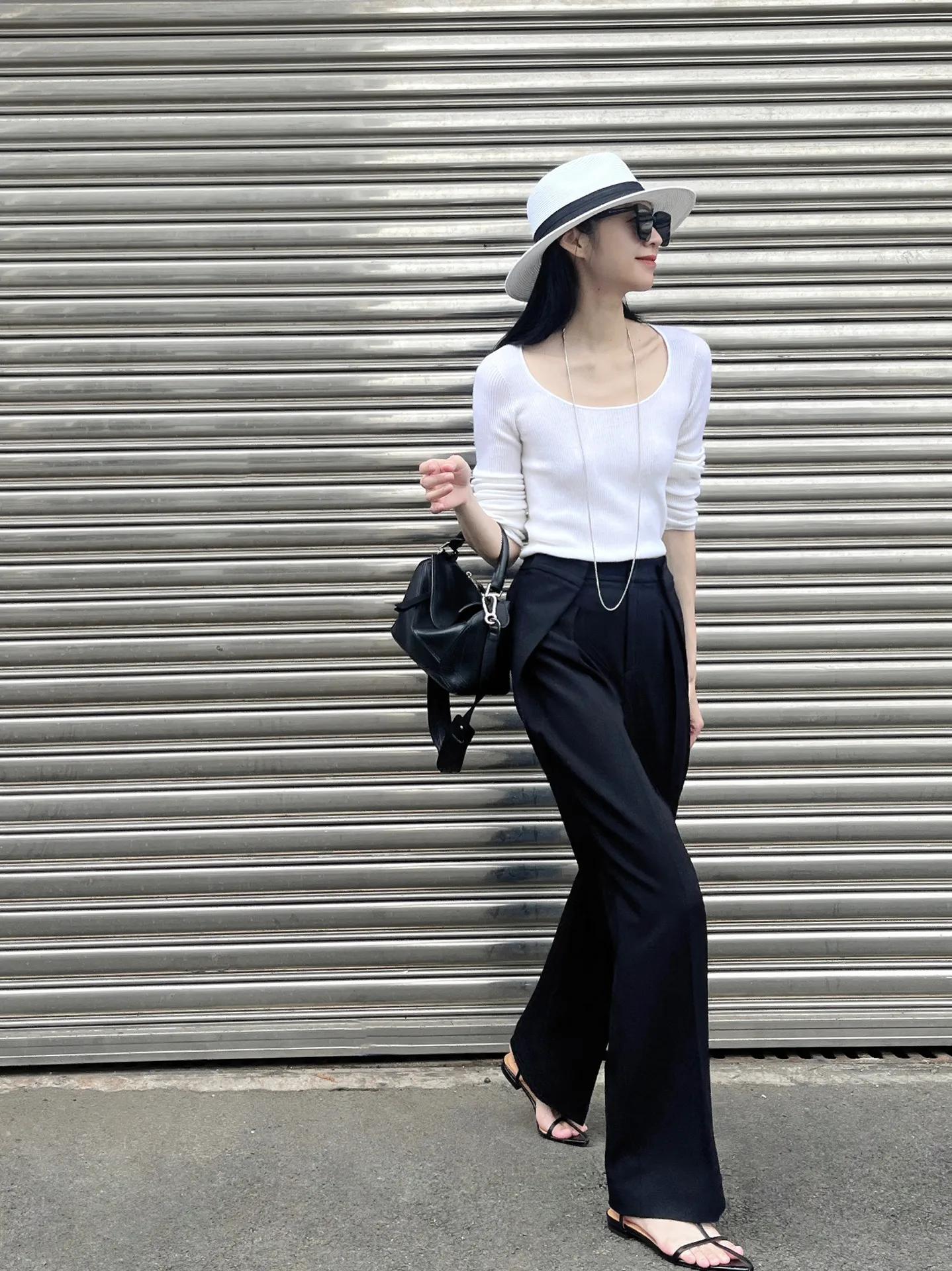 冬季黑上衣搭配什么裤子中年男,燕麦色裤子搭配黑颜色上衣好看