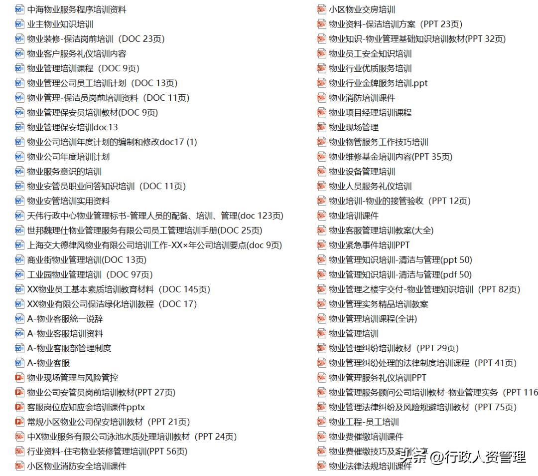 物业管理服务实操教程,物业管理服务培训计划资料