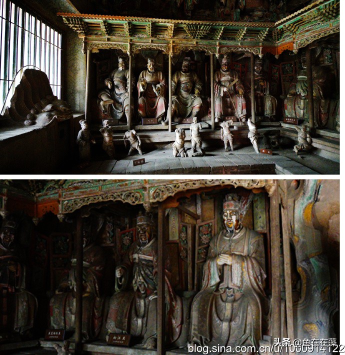 山西平遥双林寺庙彩塑简介,平遥双林寺彩塑