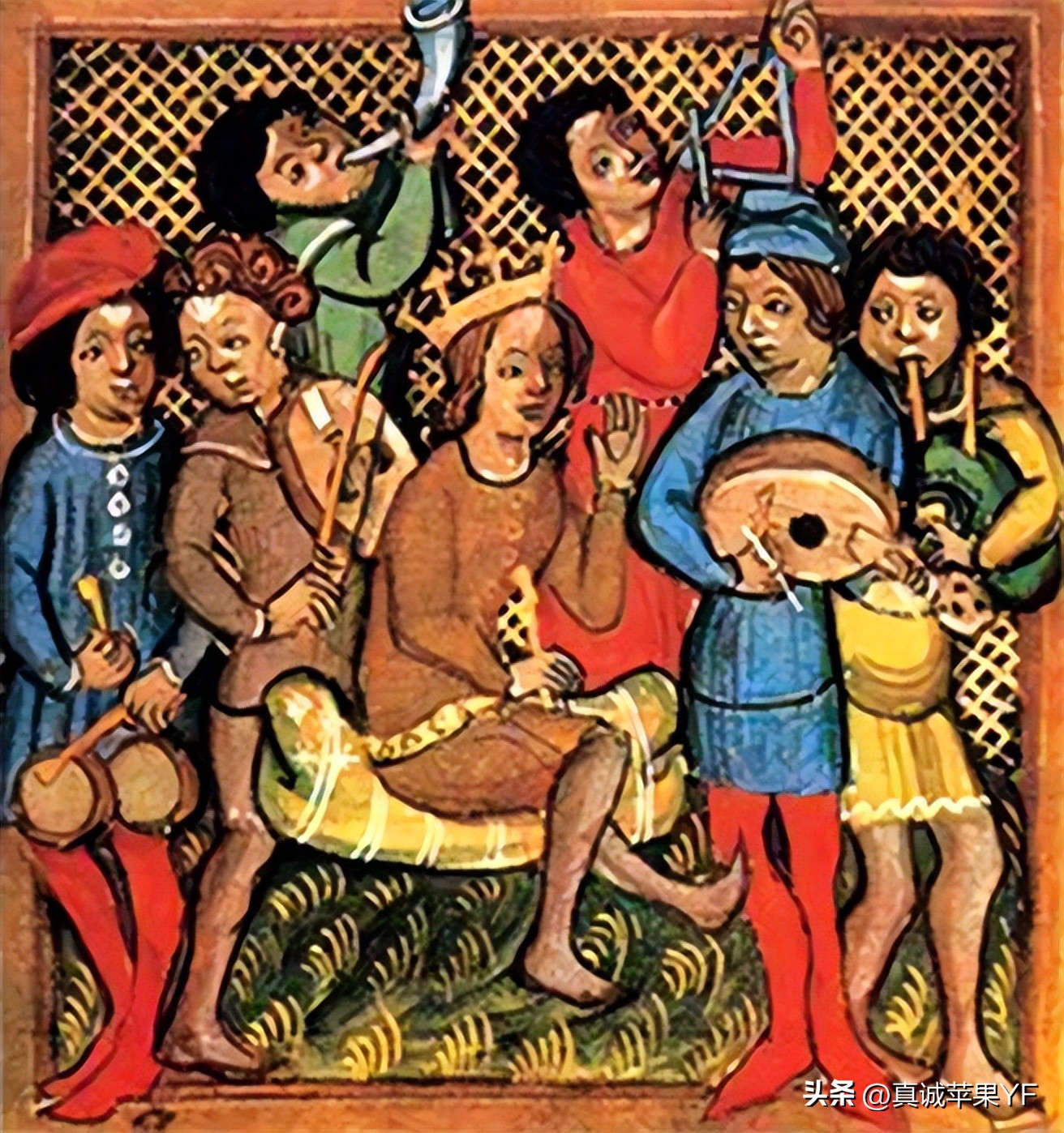 中世纪宫廷小丑装,中世纪小丑