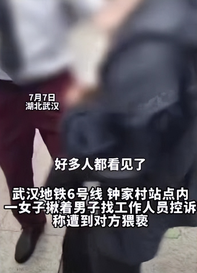 女子反映地铁上遭男子掏*体下**猥亵！工作人员：接到求助！