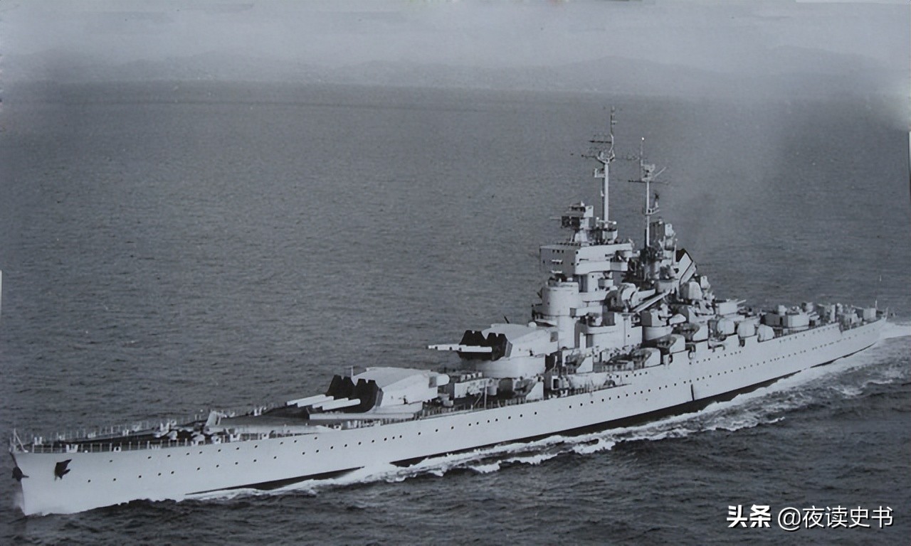 二战时期德国海军与英国海军相遇,法国海军和英国海军