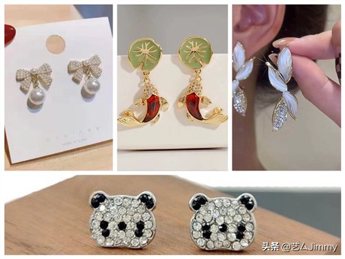 耳环的种类及佩戴方法,如何选择一款适合自己的耳环