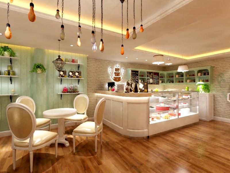 珠海蛋糕店装修设计-分享甜蜜传递幸福
