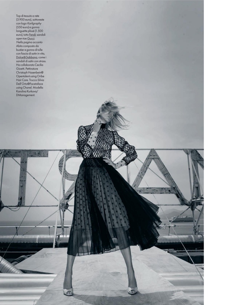 捷克超模卡罗琳娜·库尔科娃（KarolinaKurkova）的时尚故事