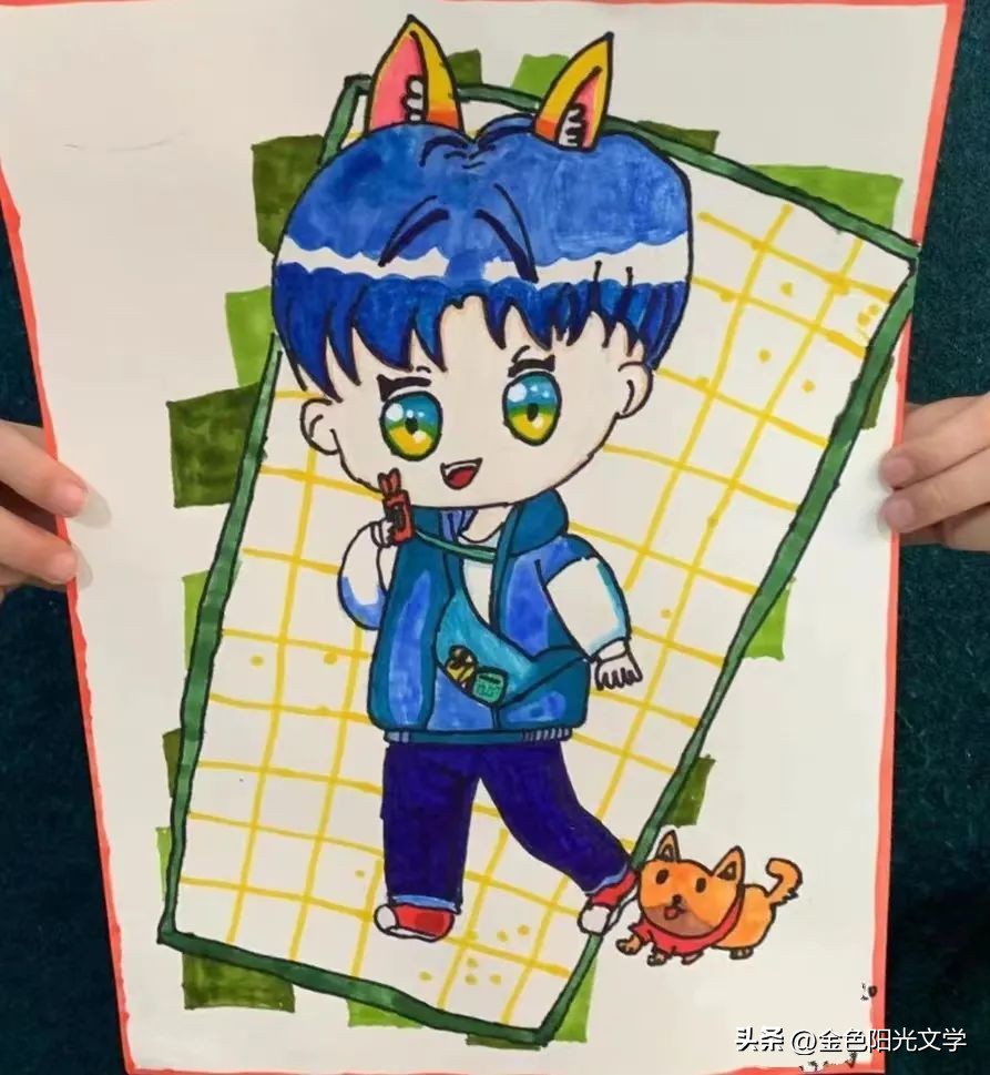 四年级作文我的自画像,我的自画像作文女孩