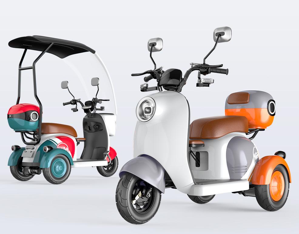 个性电动三轮汽车价格及图片大全,全封闭电动三轮车标配能跑多远