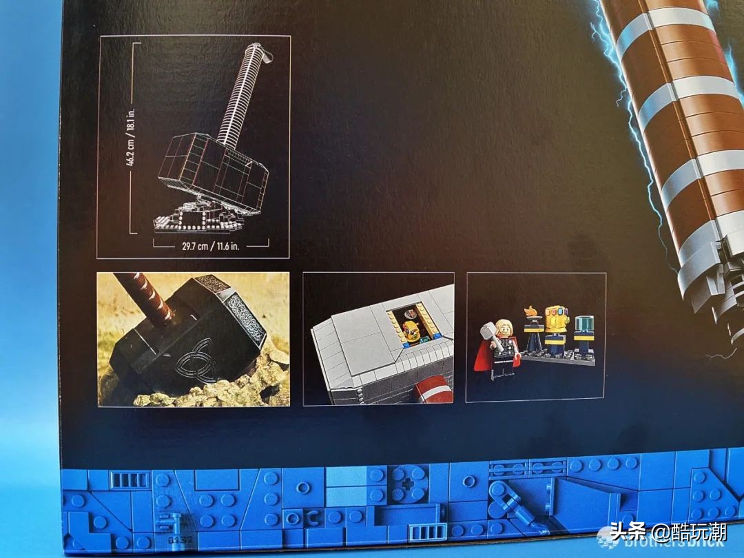 乐高漫威系列雷神机甲,乐高漫威76266终局之战开箱