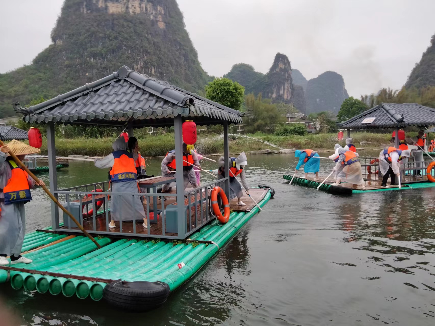 桂林遇龙河：让人怦然心动的“小家碧玉”。