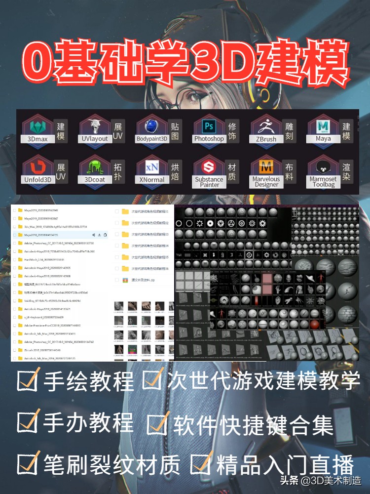 ZBrush简单模型雕刻,zbrush简单动物模型