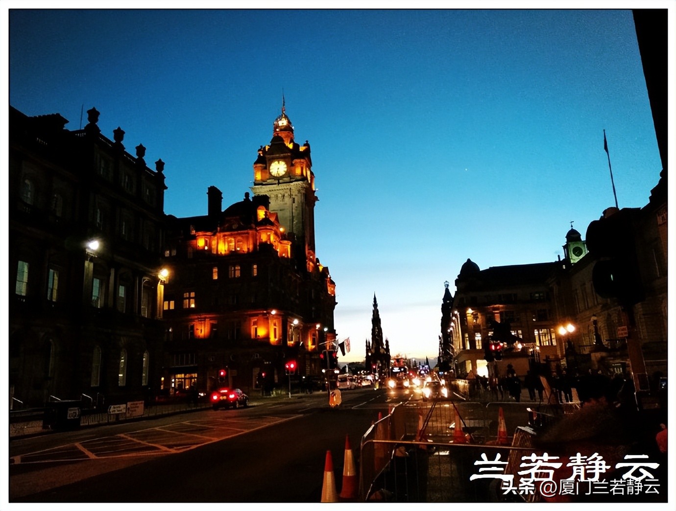 英国苏格兰爱丁堡小镇,爱丁堡是英国最浪漫的城市