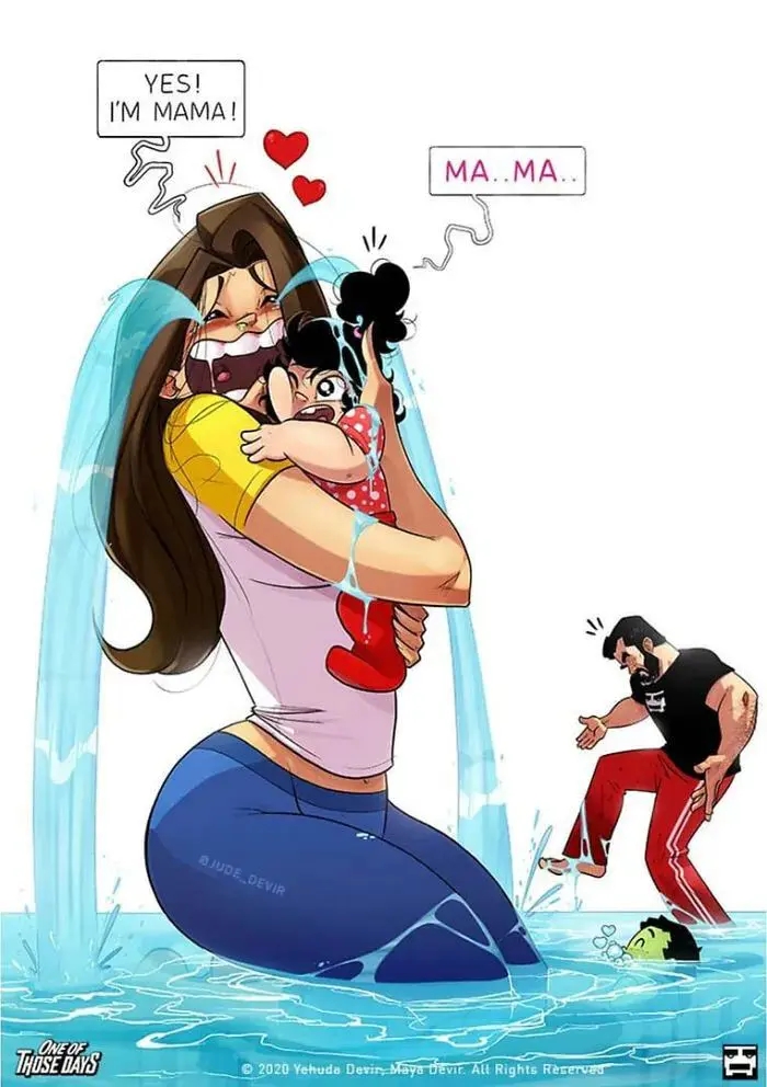 用插画记录生活,糙汉插画完整版