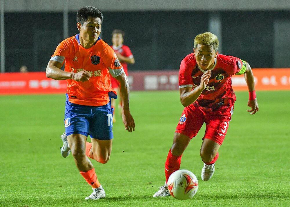 青岛红狮vs延边龙鼎集锦,猛虎苏醒咆哮