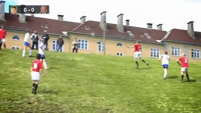 梅西足球比赛中最尴尬的场面,梅西来了都甘拜下风