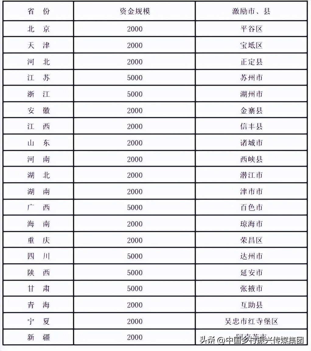 2022乡村振兴扶持项目方案,2023年乡村振兴项目补贴申报指南