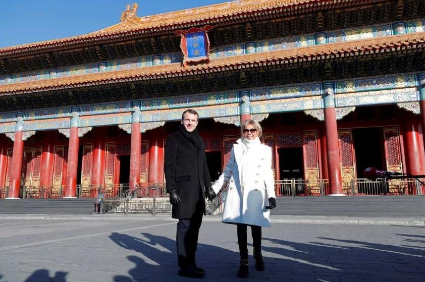 马克龙访华背后细节,马克龙满载而归冯德莱恩收获