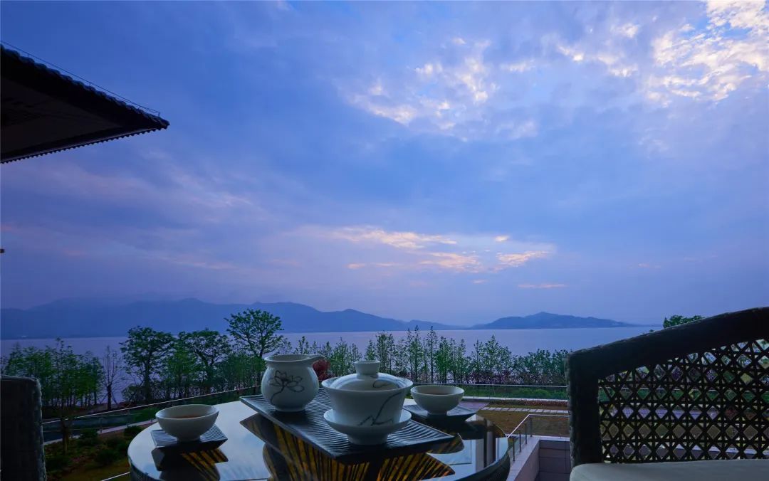 宁波东钱湖心宿福泉度假客舍,宁波东钱湖希尔顿酒店景观客房