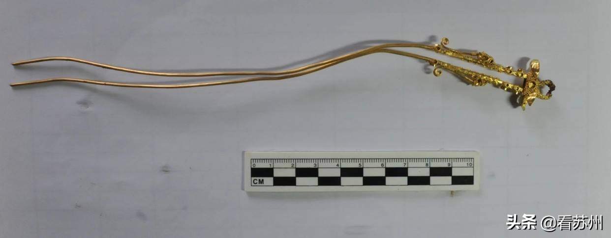 苏州博物馆西馆大乔金簪,苏州博物馆文物玉手镯