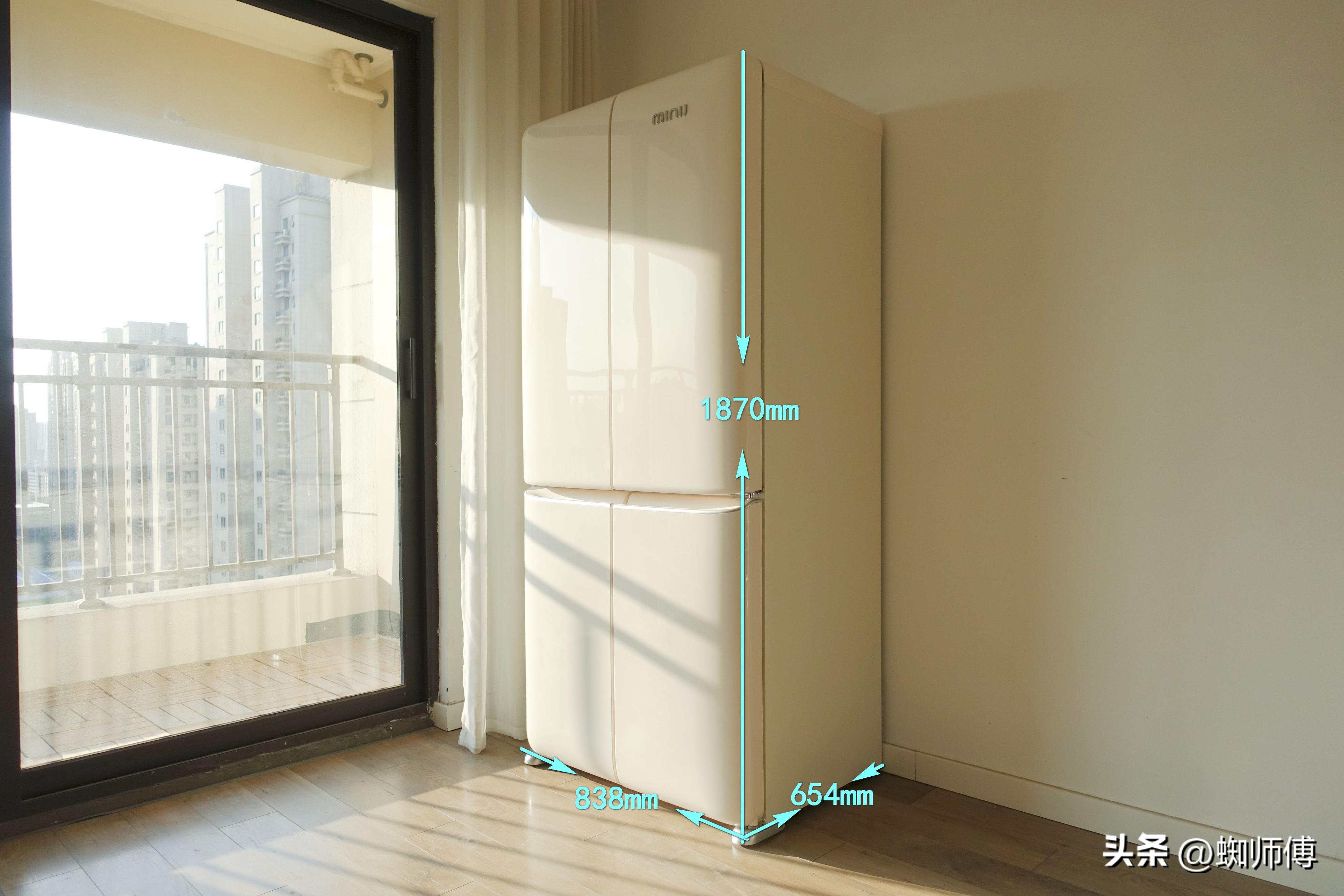 十字门法式多门冰箱,小吉双开门复古法式冰箱