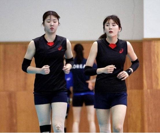 韩国排球女神李多英,韩国排球李多英绿色礼服采访