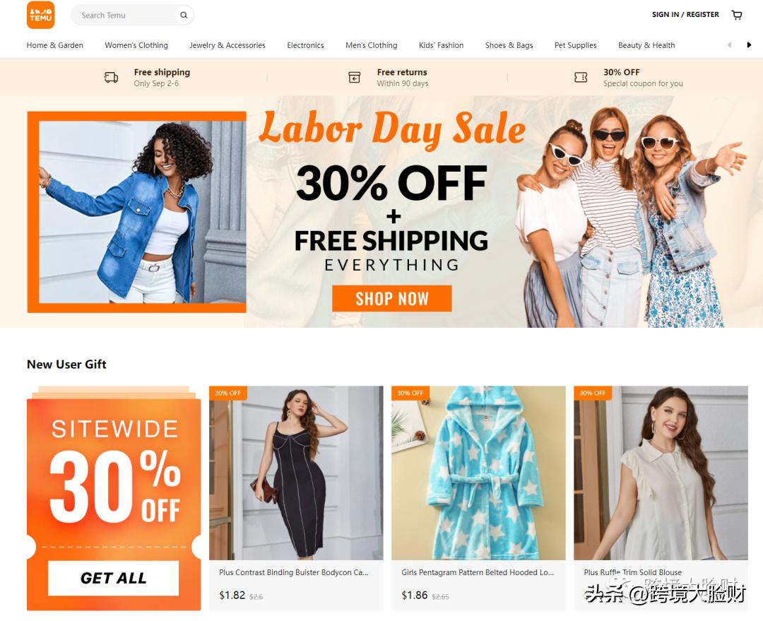 拼多多Temu怎么入驻 (拼多多tiktok跨境电商)