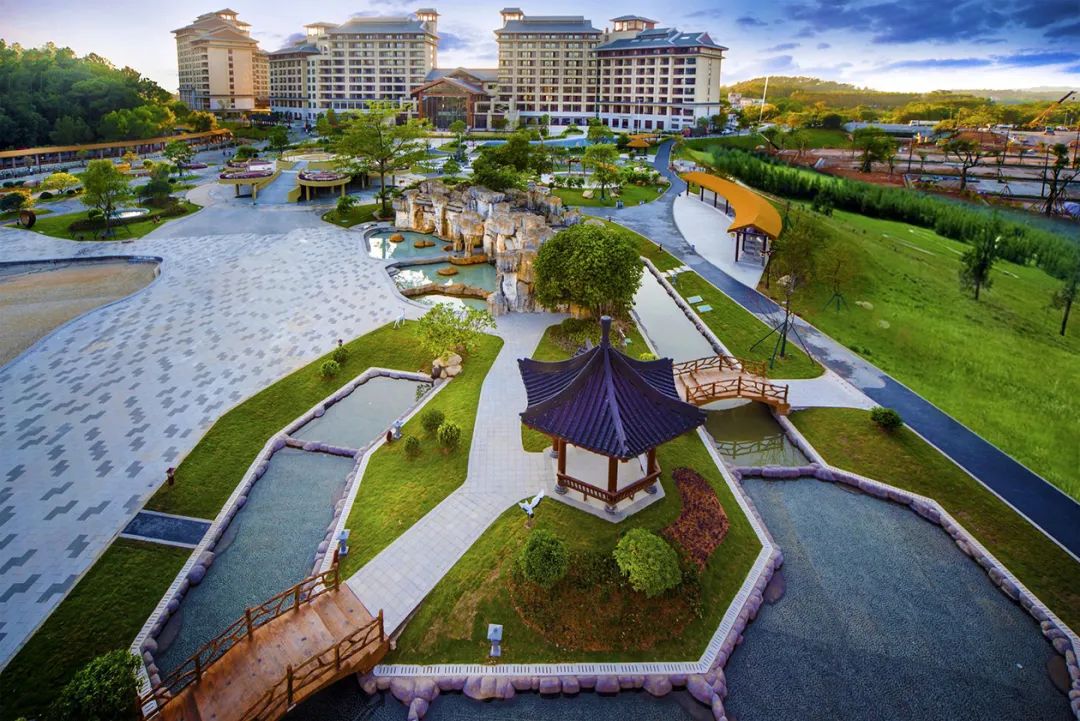 喜迎二十大|水台镇：东融桥头堡康养美水台