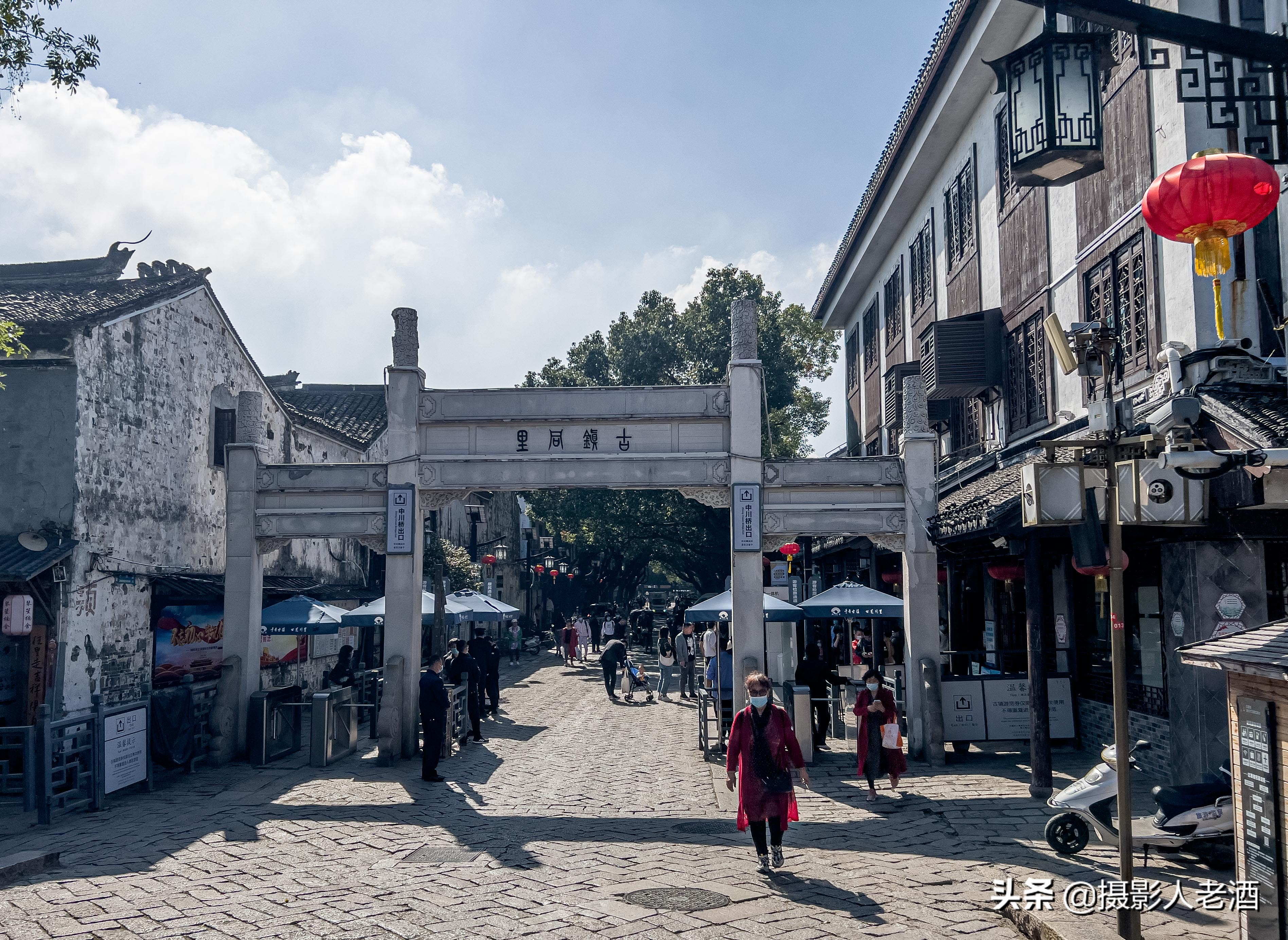 江南最美丽和谐的古镇同里古镇,苏州三桥同里古镇