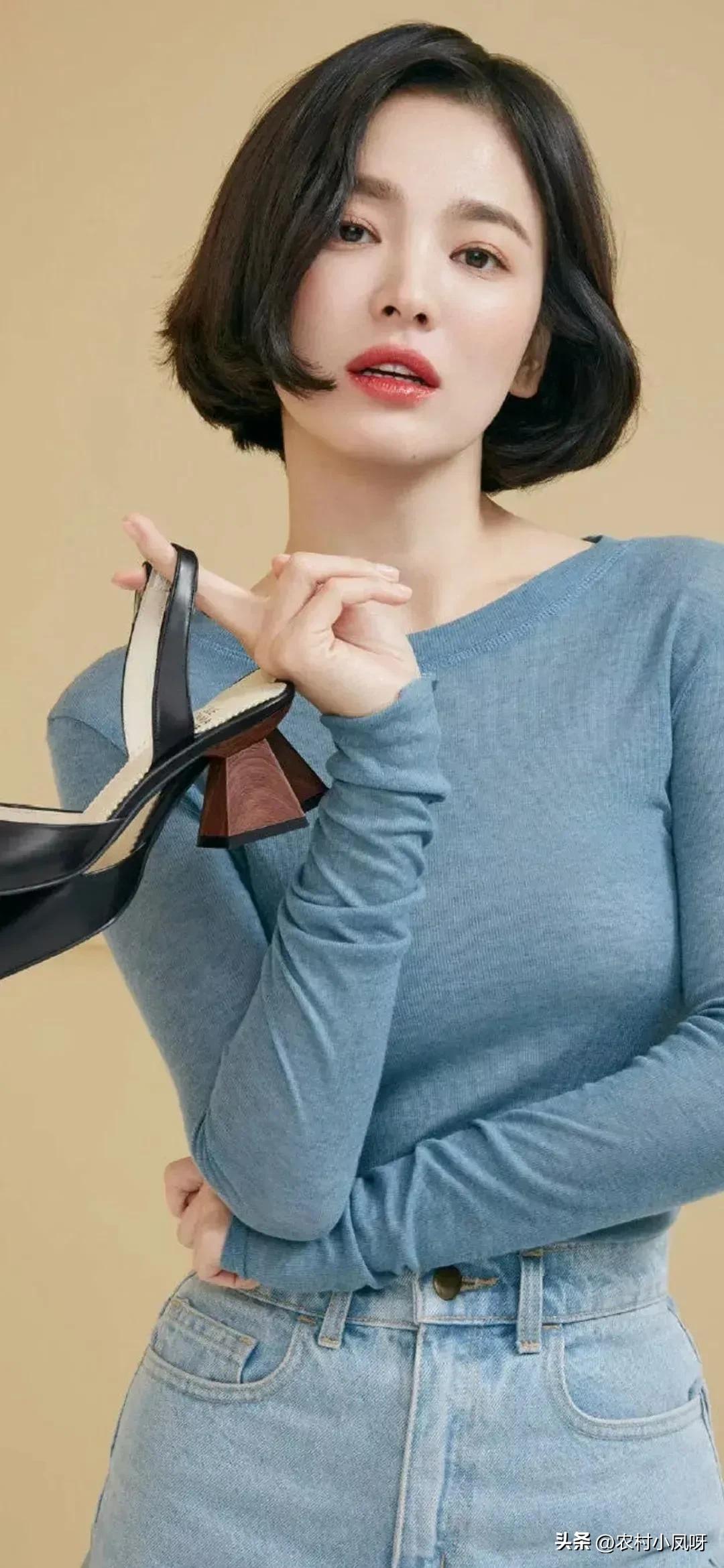 韩国女星宋慧乔惊艳相片,韩国冻龄女星张娜拉宋慧乔