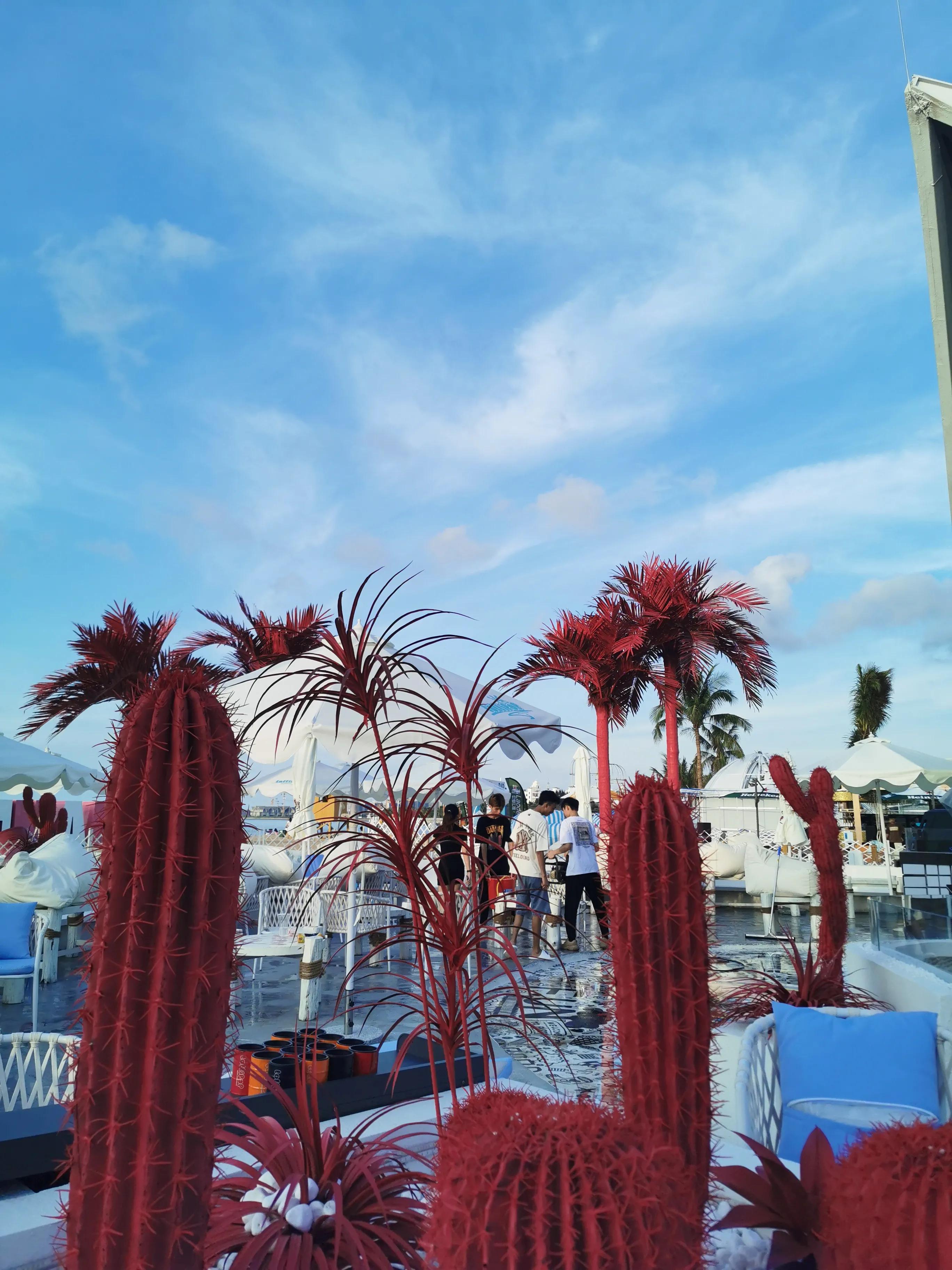 海南海口白沙门夜市打卡,海口白沙门夜市体验高山流水