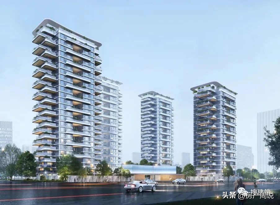 国内豪宅立面设计排名榜,杭州豪宅玻璃幕墙立面