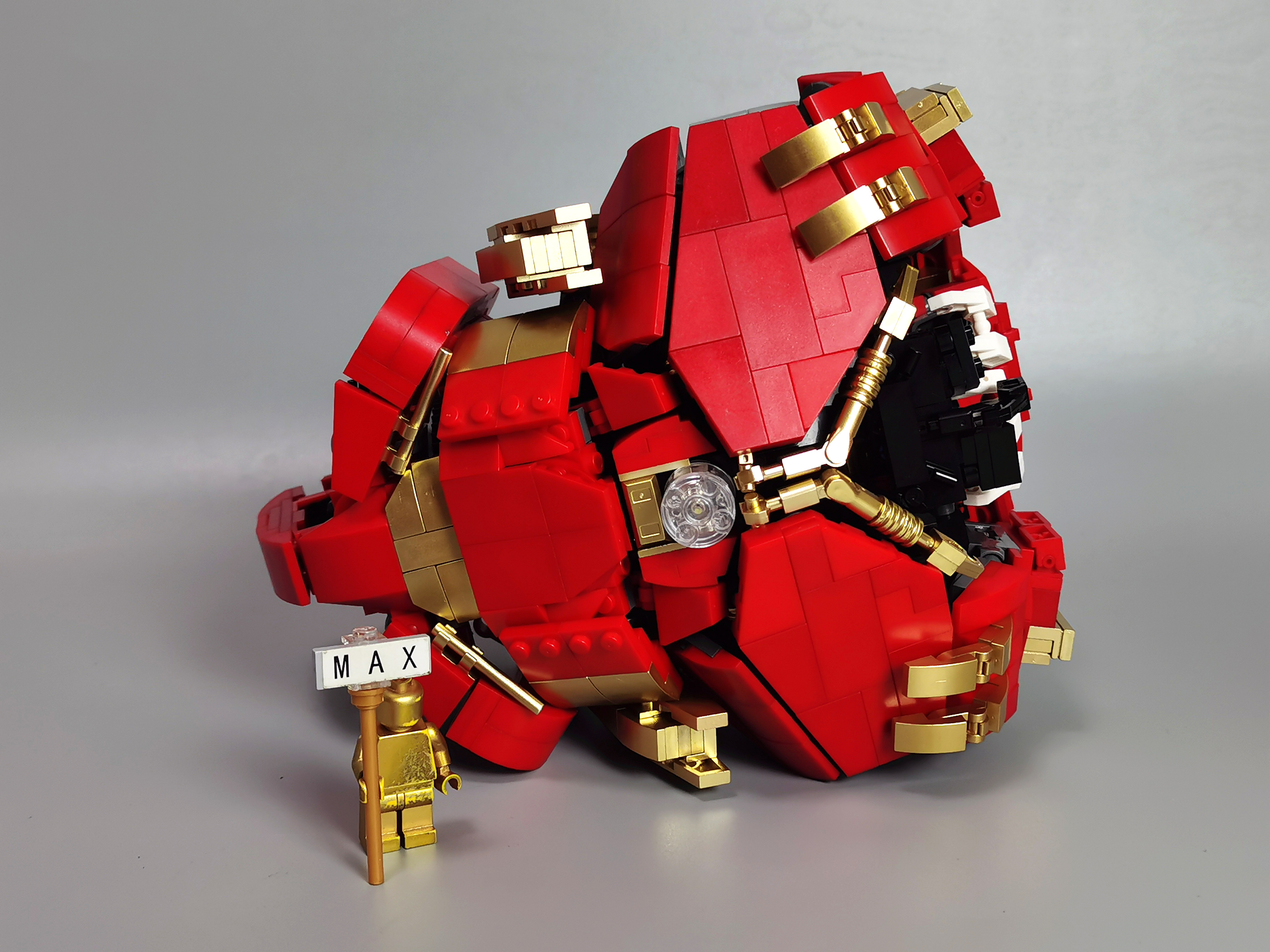 k盒子mk44反浩克装甲,k盒新品反浩克装甲拼搭