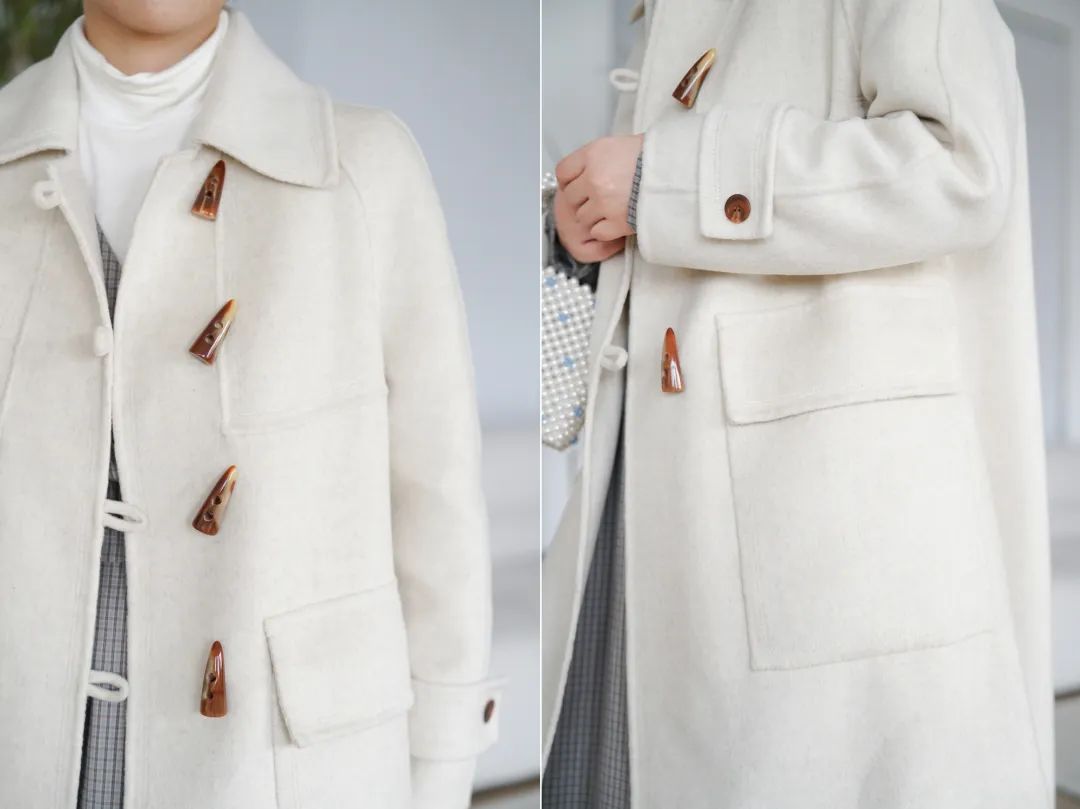 小个子拼接毛衣棉服最新款时髦,秋冬慵懒毛衣棉服内搭