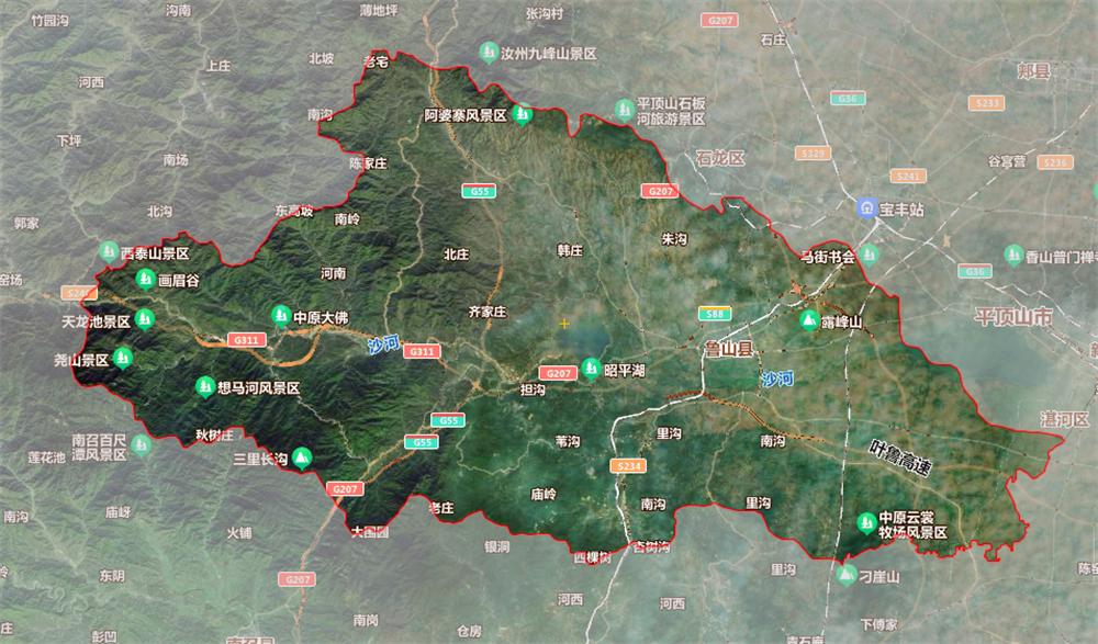 鲁山县很穷吗,河南鲁山县是个美丽的县城