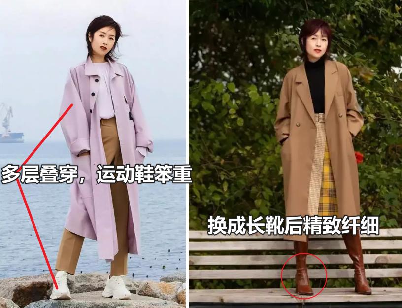 运动鞋这样穿不但知性优雅还减龄,适合50岁女人的运动鞋