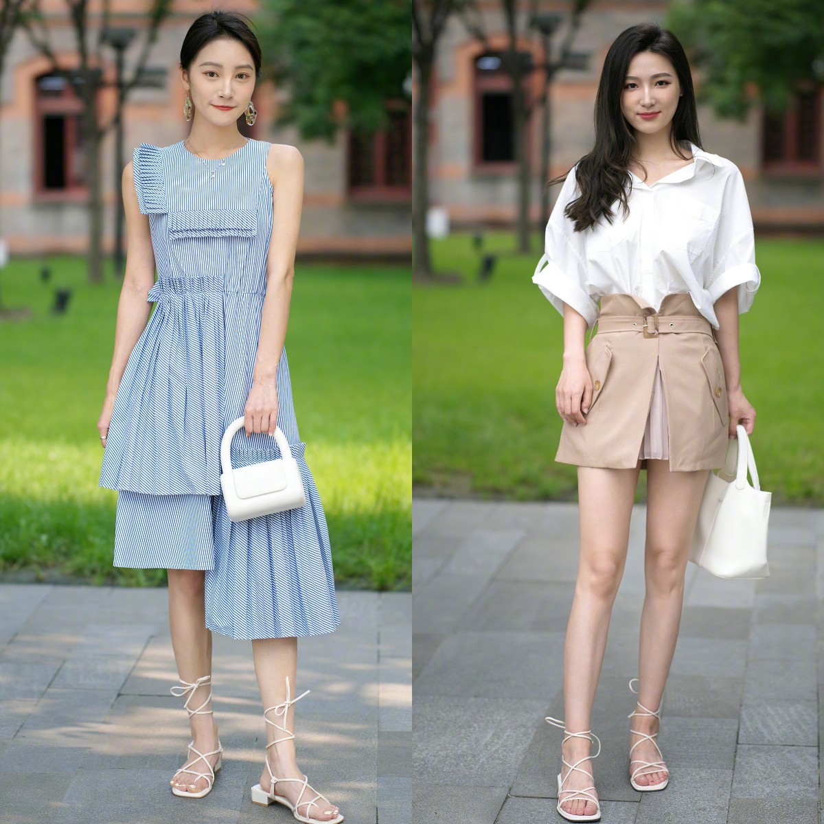 今年最流行凉鞋中跟圆头鞋,今年开春小白鞋失宠了