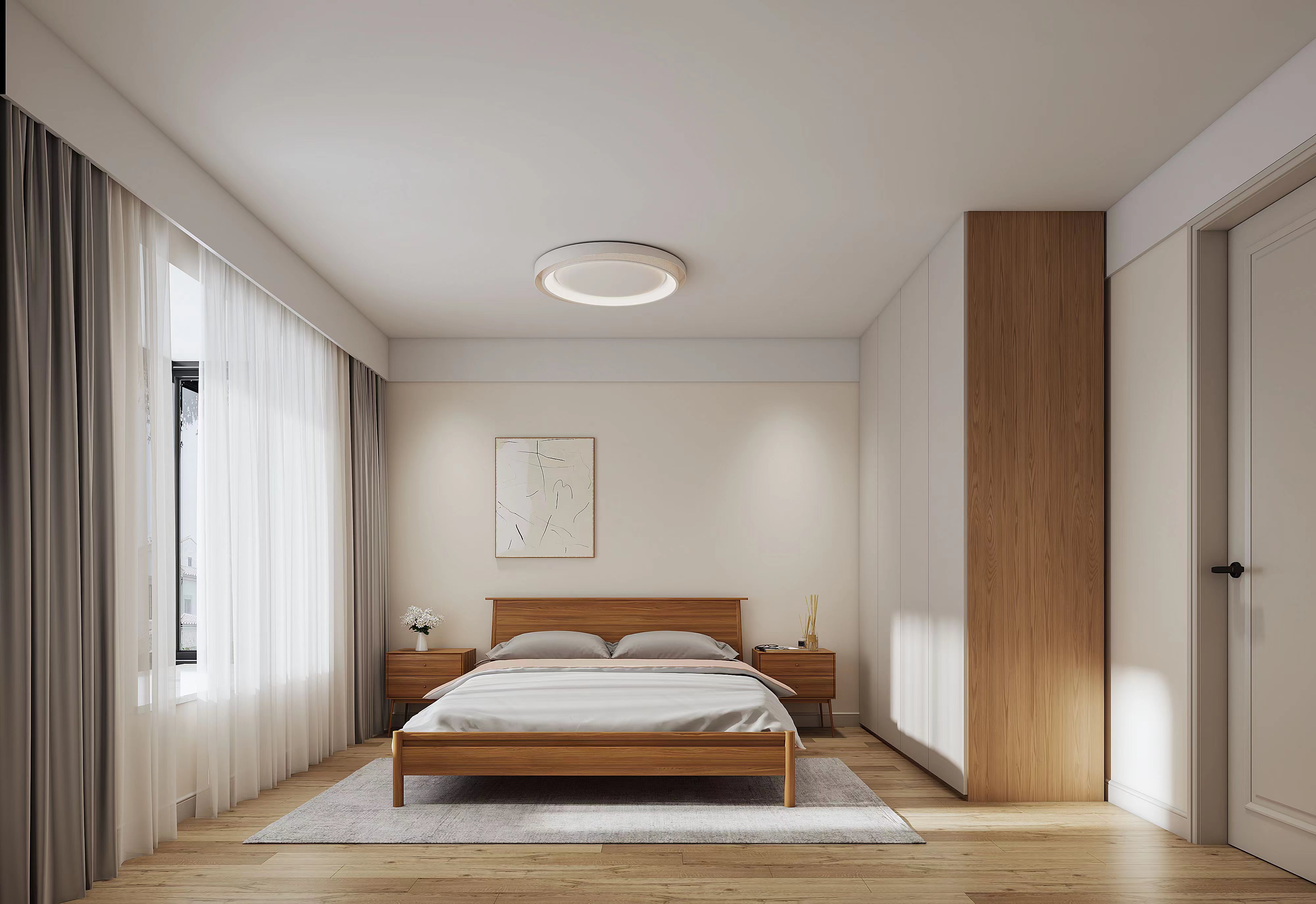 一品漫城一房两厅67平装修,一品装修实景案例