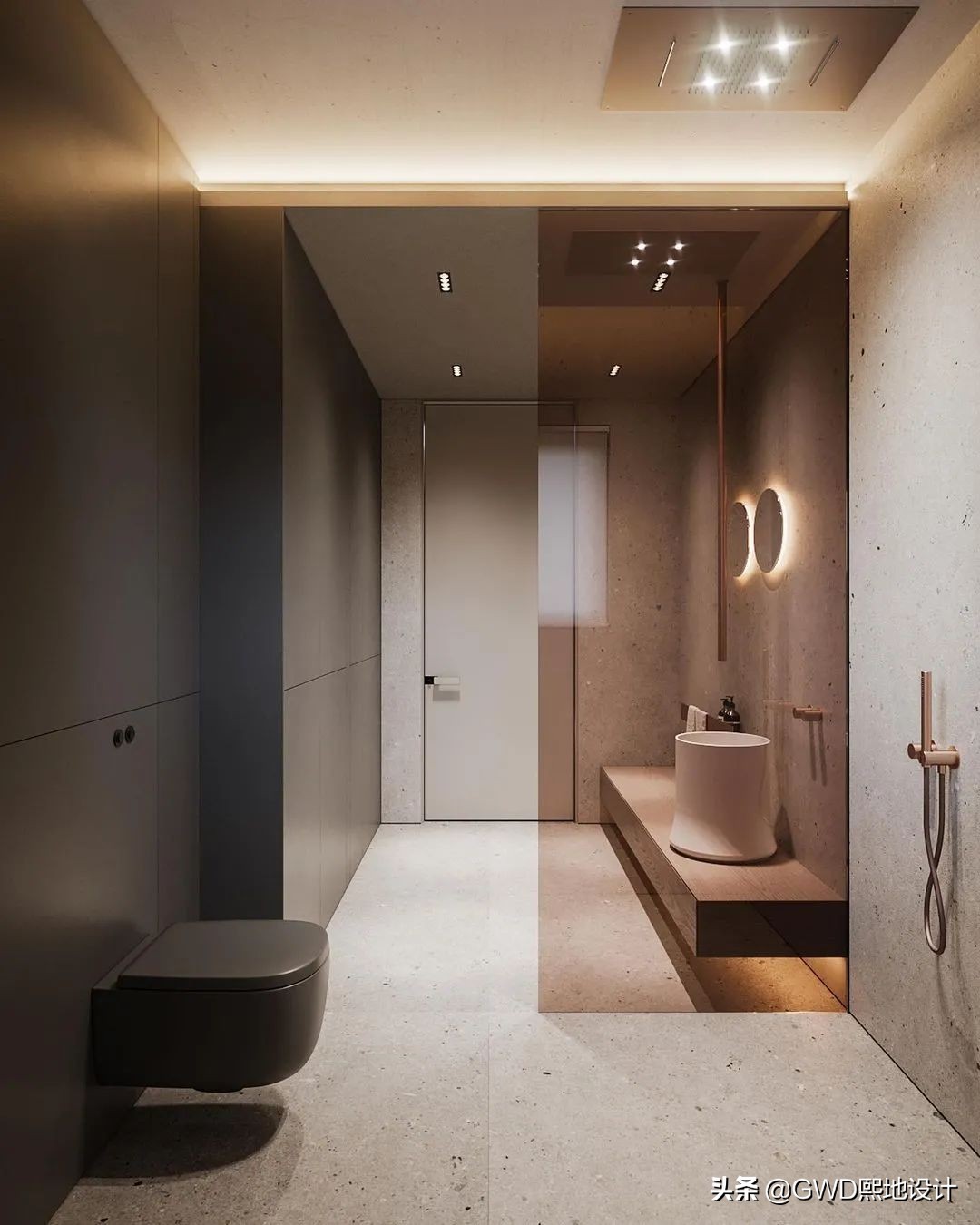 最美卫生间装修效果图,2021最火卫生间设计效果图