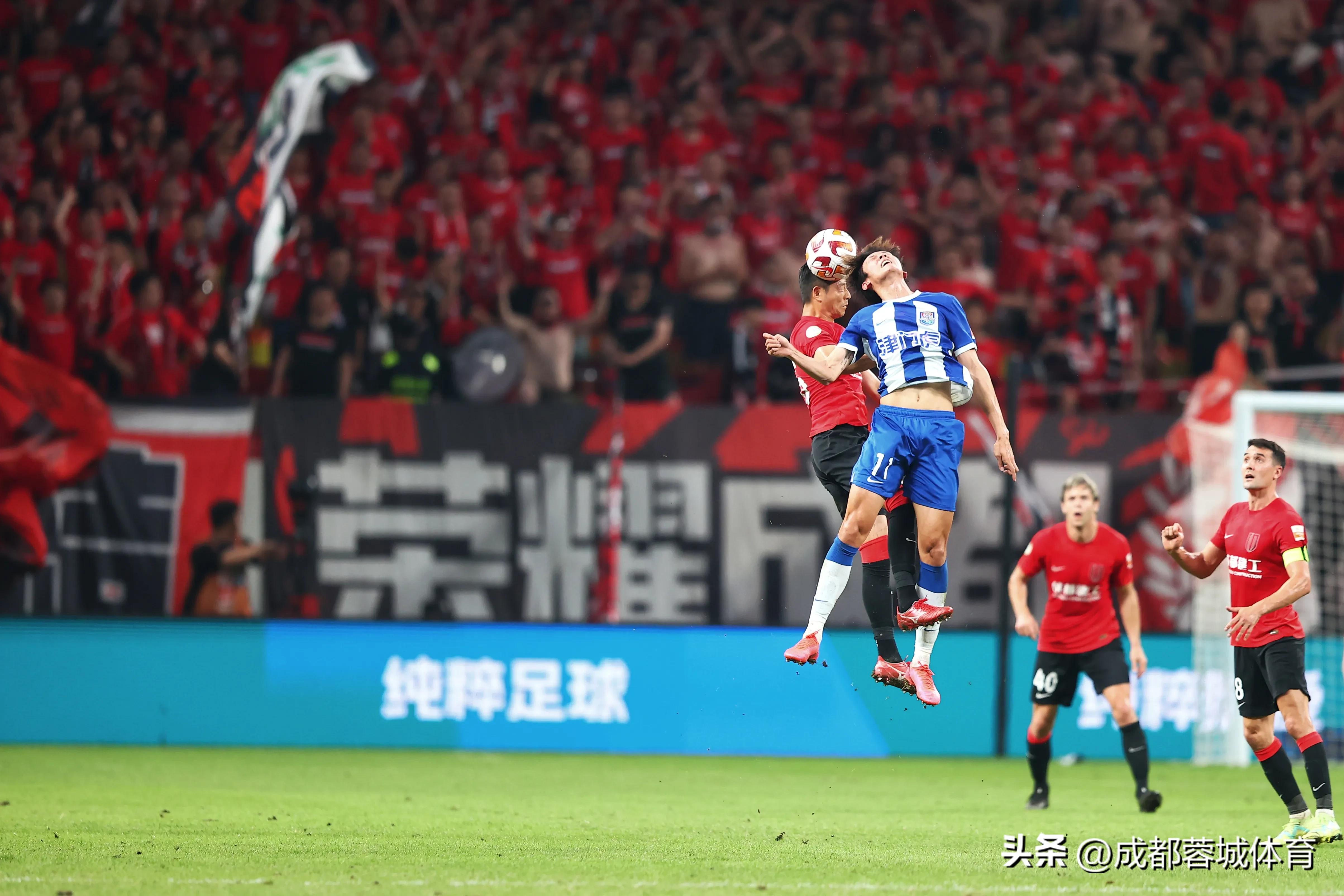 26轮不败成都蓉城与天津津门虎握手言和