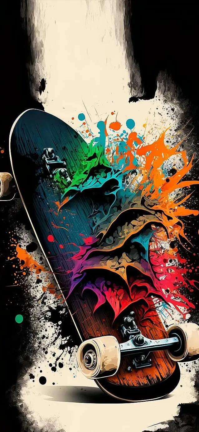 鲜艳色彩拼图手机壁纸,色彩堆叠手机壁纸