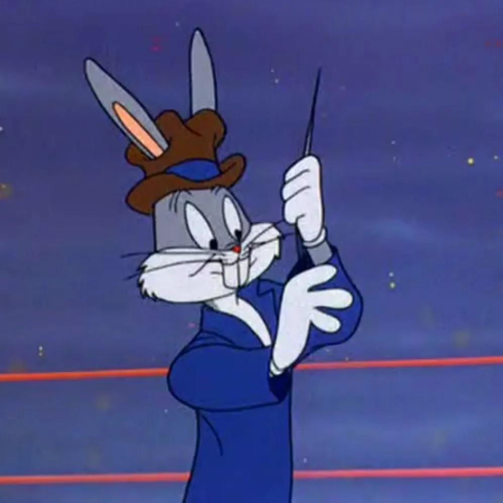 兔八哥头像搞笑,兔八哥头像简笔画