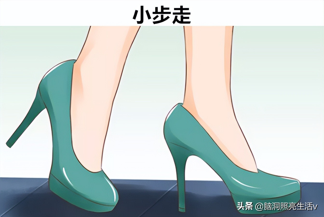 如何优雅的穿着高跟鞋,怎么正确穿高跟鞋视频教程